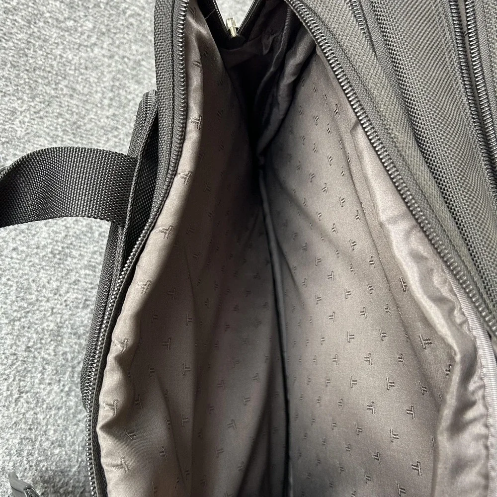 Tumi Laptop Bag Alpha Expandable Organizer Brief 26141D4 Black‎ Ballistic Nylon